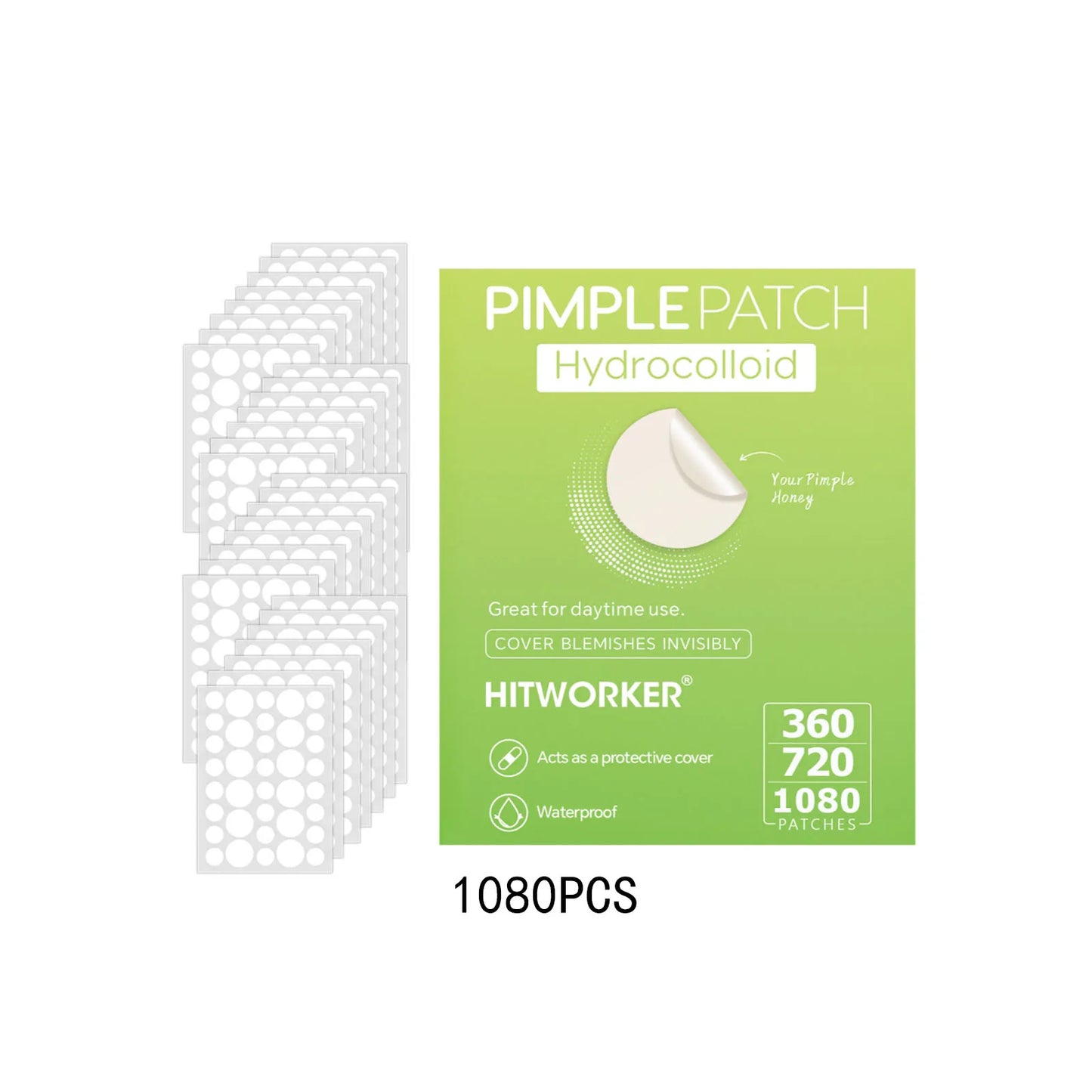 Hydrocolloid Acne Patches – Invisible & Waterproof | All Skin Types