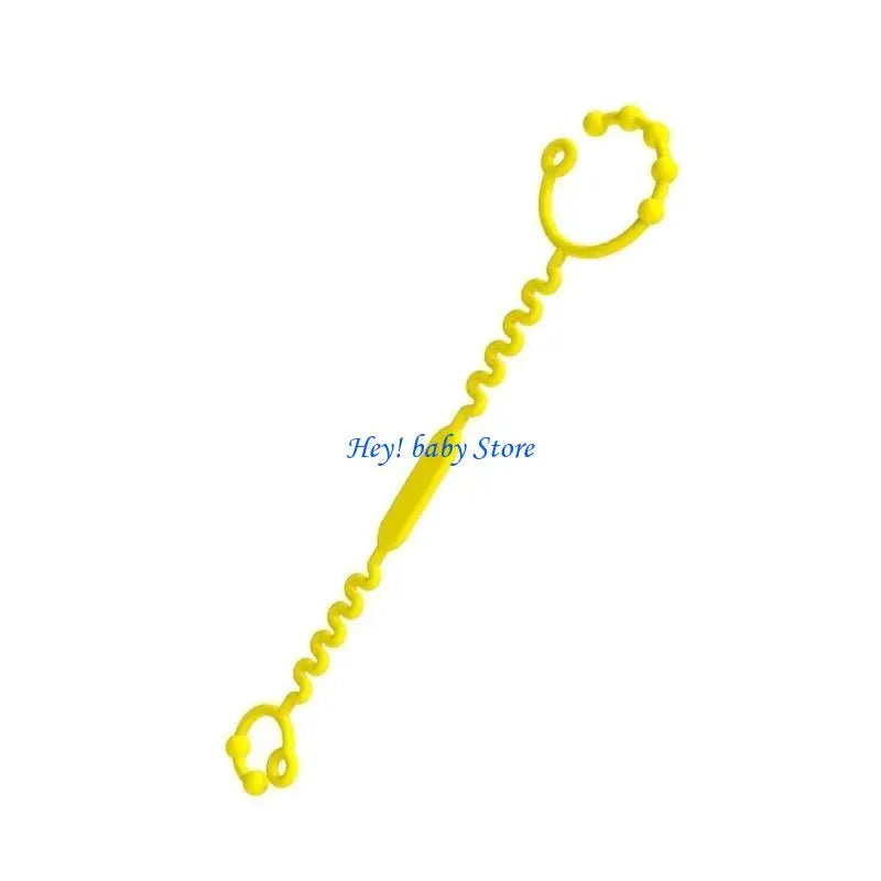 Silicone Baby Bottle Holder Leash | Pacifier & Teether Strap