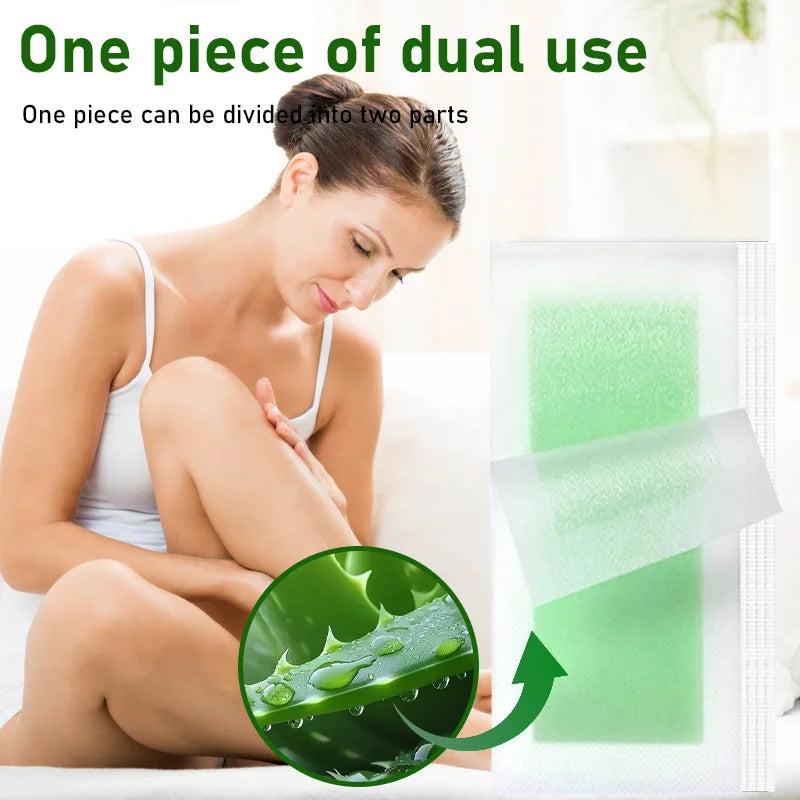40-Piece Cold Wax Strips | Face, Legs, Arms & Body Hair Removal
