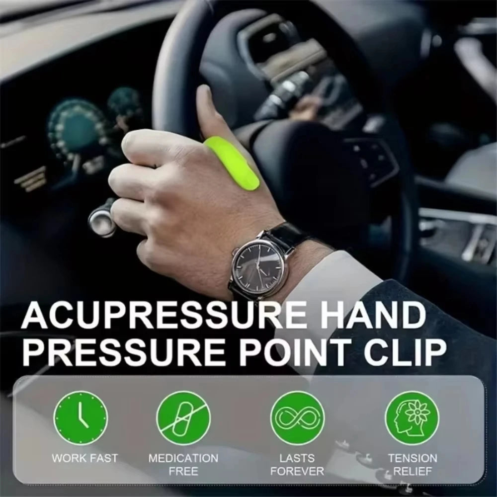 Mini Finger Massage Clip | Portable Acupressure Hand Massager
