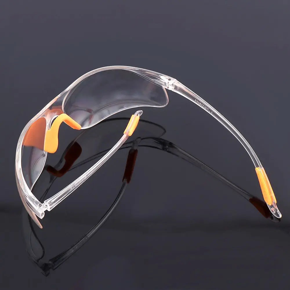 Anti-Impact Safety Goggles | Clear Polycarbonate Eye Protection