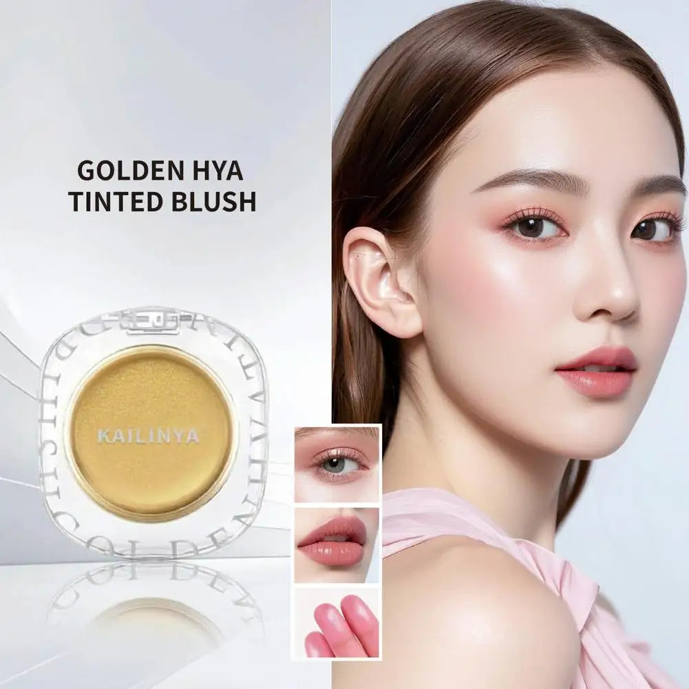 Golden Color-Changing Blush – 3-in-1 Cream Cheeks, Eyes & Lips