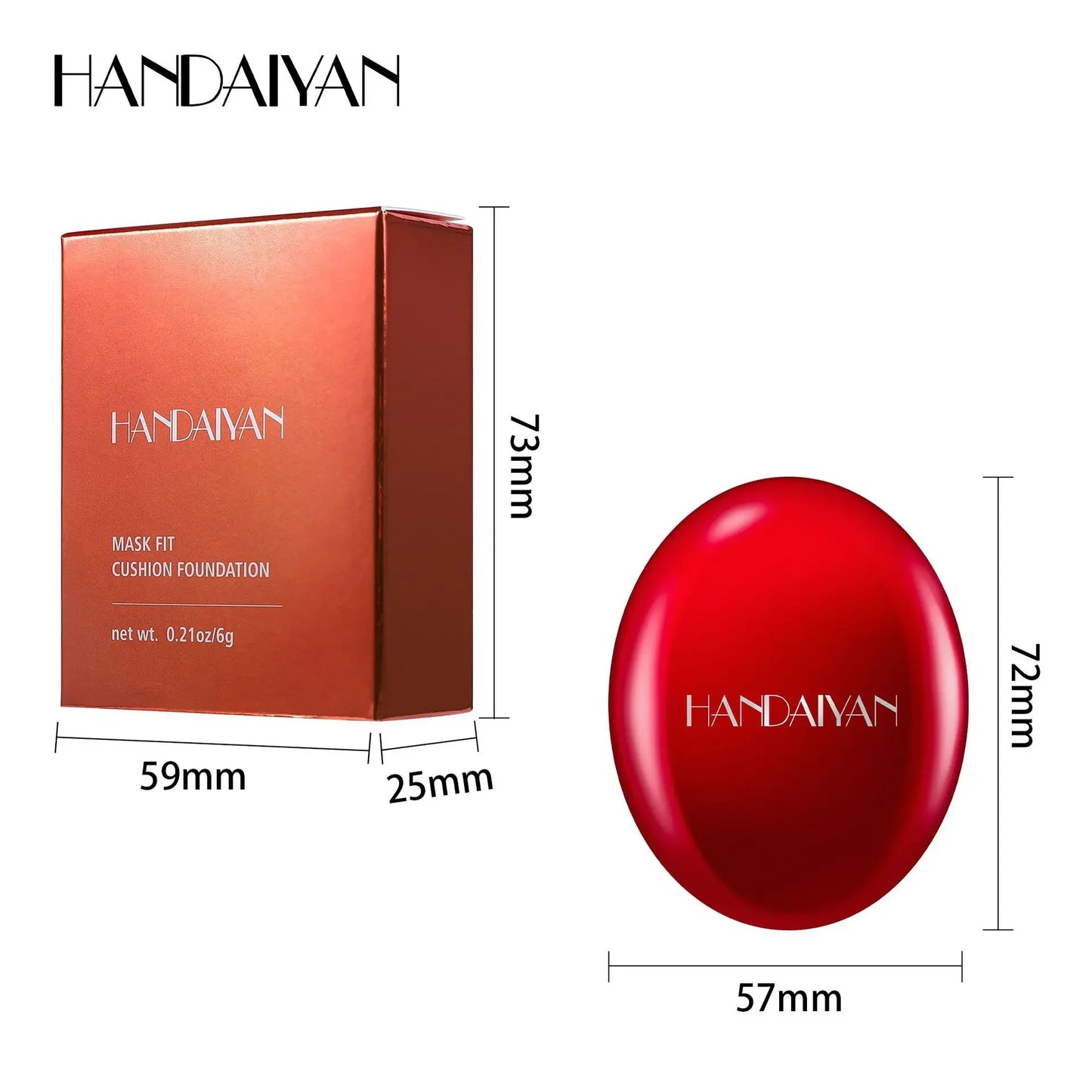 BB CC Air Cushion Cream – Full Coverage Waterproof Foundation