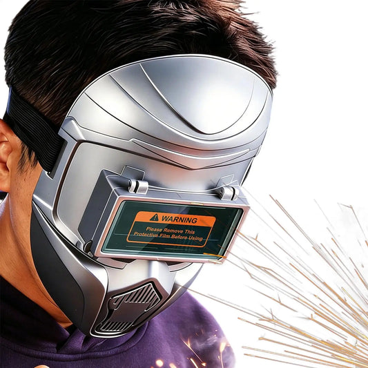 Auto Darkening Welding Helmet Anti-Glare Face Shield for Professional Home Workshop Industrial Construction & Welding Peaceful Pleasures Health and Wellness