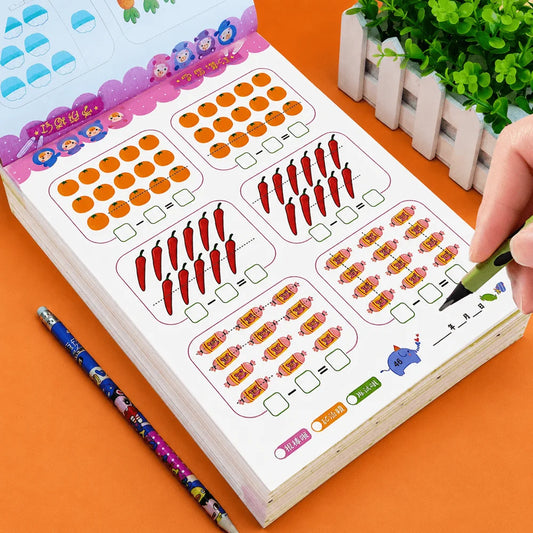 Preschool Math Workbook Addition Subtraction Within 20 78 Pages Kids Peaceful Pleasures Health and Wellness
