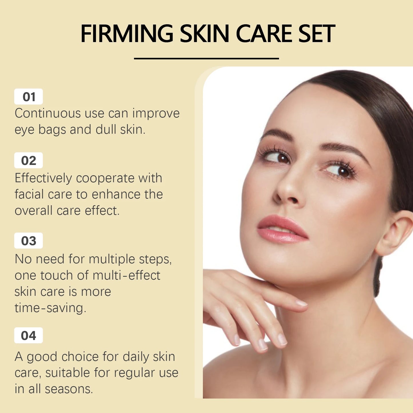 AH-8 Firming Neck Cream & Electric Peptide Eye Cream Set