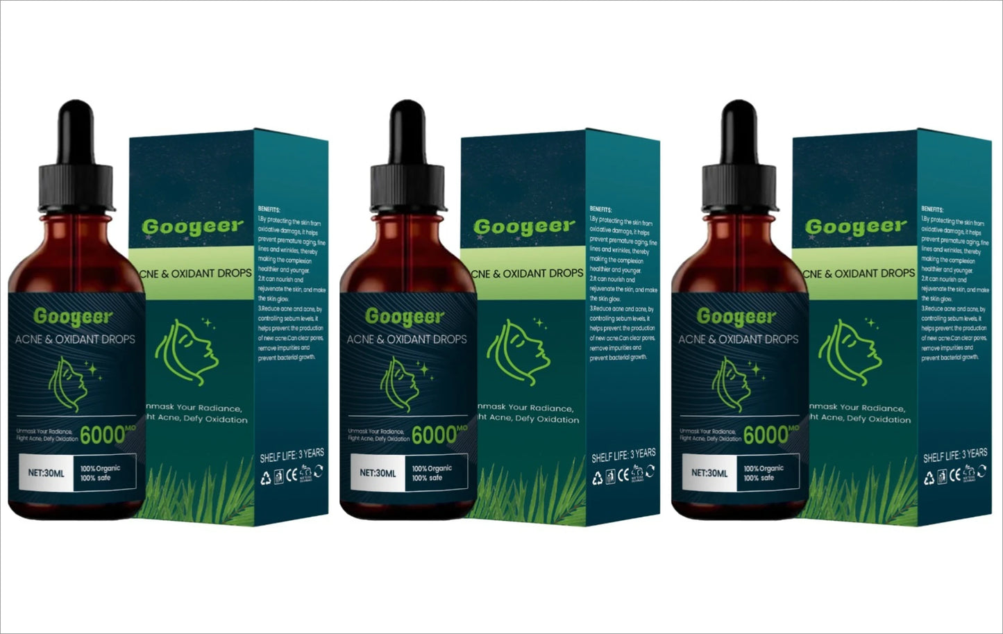 Organic Clarifying Drops – Dandelion, Licorice & Mint | 30ml