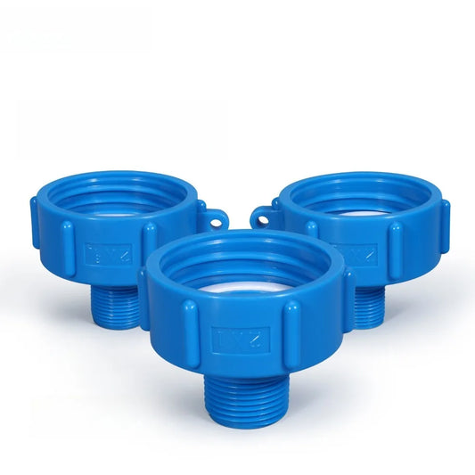 IBC Tank Adapter 60mm to 1/2"–2" BSP Male Pipe Fitting Pipe Fitting Adapter Oasis Select