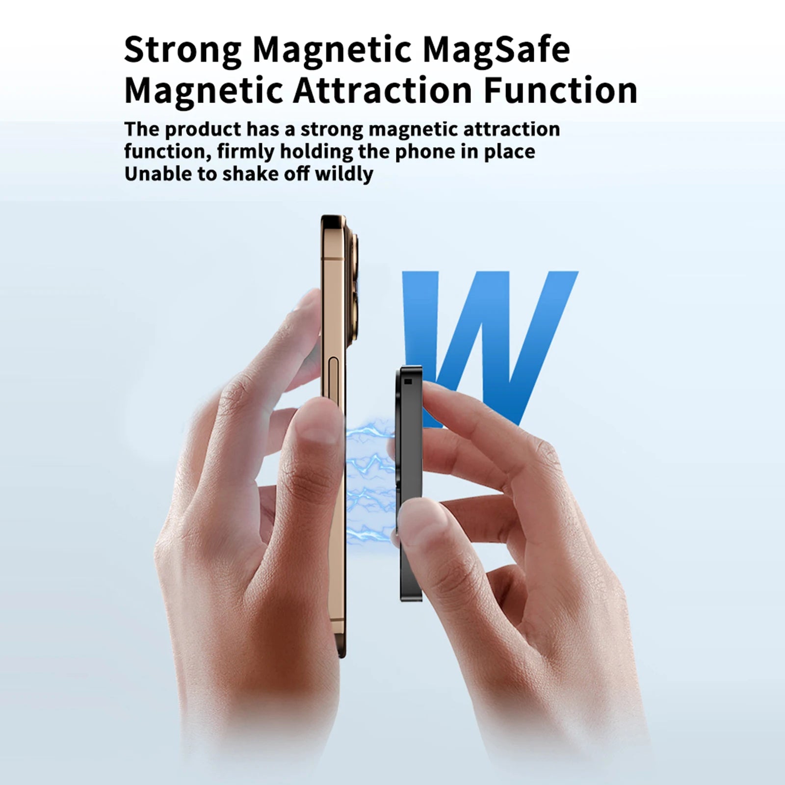 4" Magnetic Wireless Selfie Monitor Screen for Android & iOS Peaceful Pleasures Health and Wellness