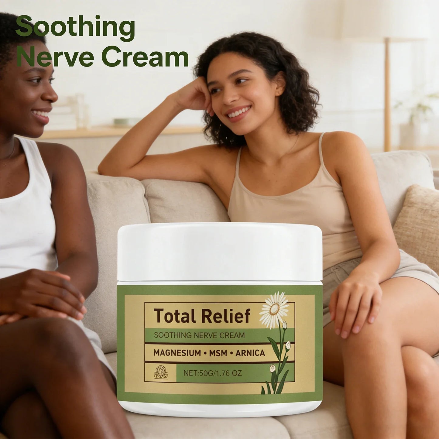 Plant-Based Body Moisturizing Cream – Nourishing & Softening 50g