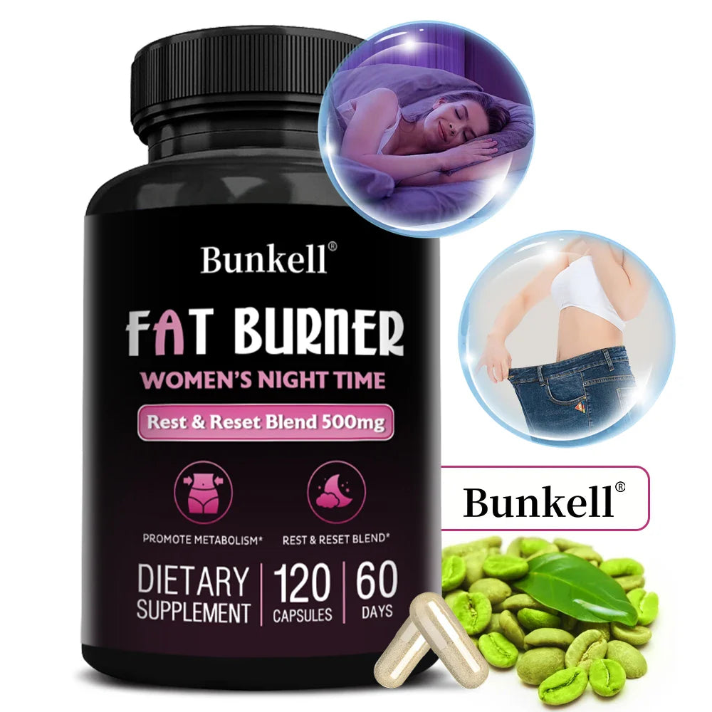 Bunkell Women's Nighttime Metabolic Support Capsules