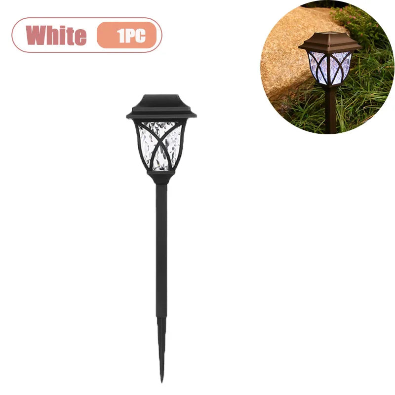 Waterproof Solar Lawn Spike Lights | Outdoor Garden Path Decor