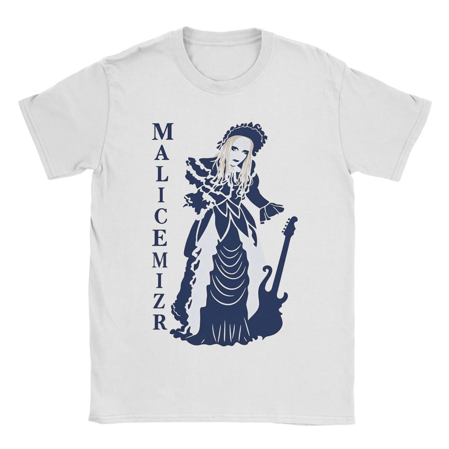 Malice Mizer T Shirt Men's 100% Cotton Funny T-Shirt Round Neck Rock Band Tees Short Sleeve Clothes Original Peaceful Pleasures Health and Wellness