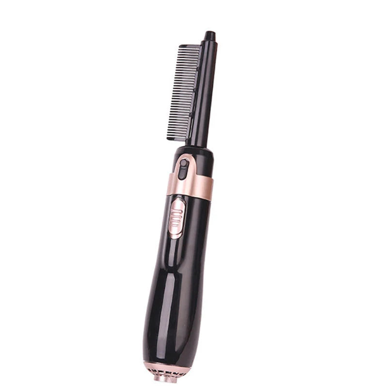 Interchangeable Brush Head Negative Ion Hair Dryer Brush Multiple Function Hot Air Hair Blow Dryer Peaceful Pleasures Health and Wellness