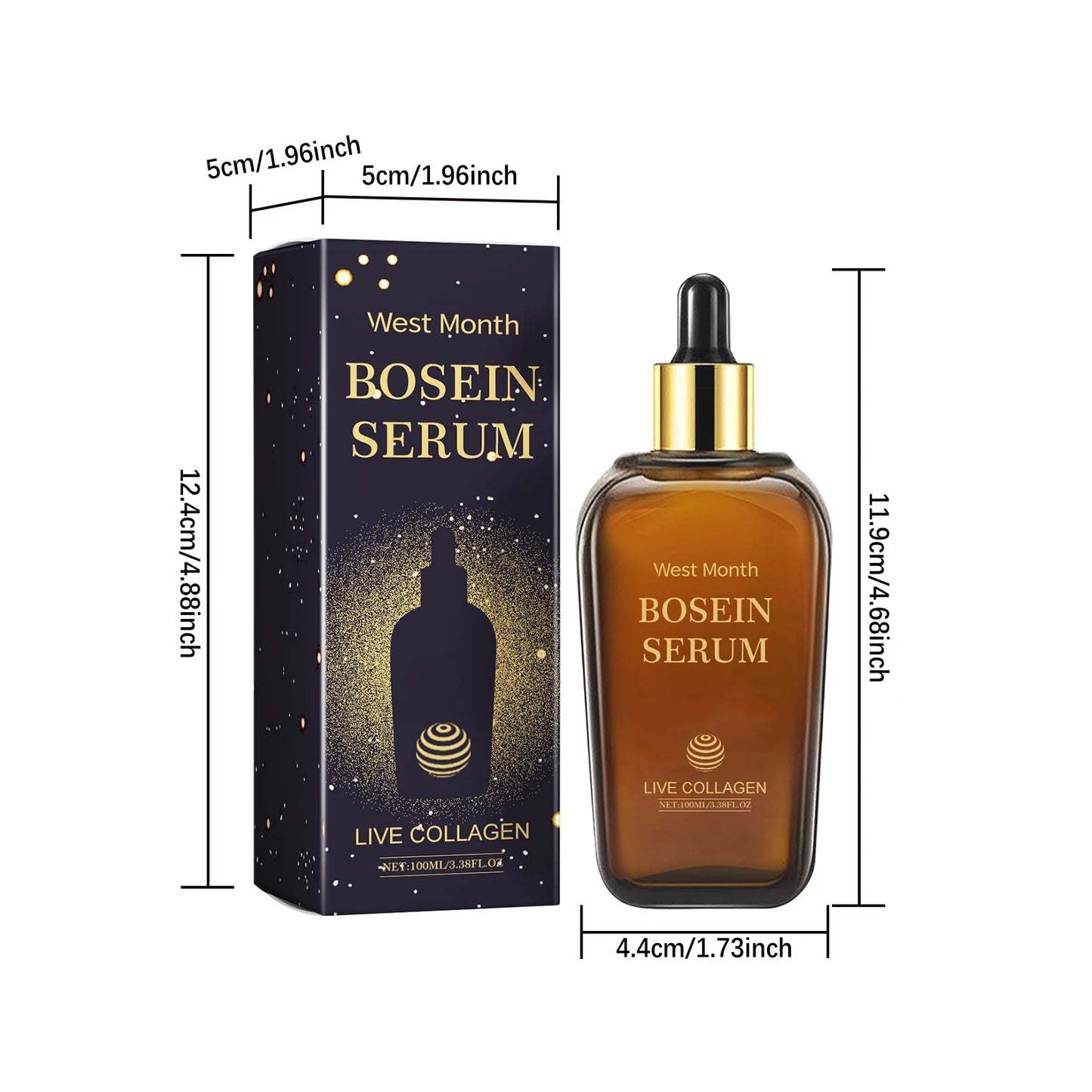 Bosein Face Serum – Collagen, Hyaluronic Acid, Brightening