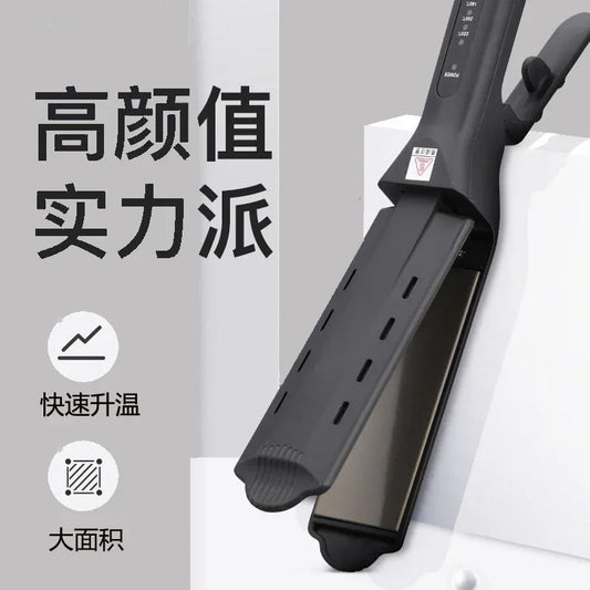 Ceramic Tourmaline 2-in-1 Hair Straightener & Curler | 4-Temp Hair Straightener Curler Peaceful Pleasures Health and Wellness