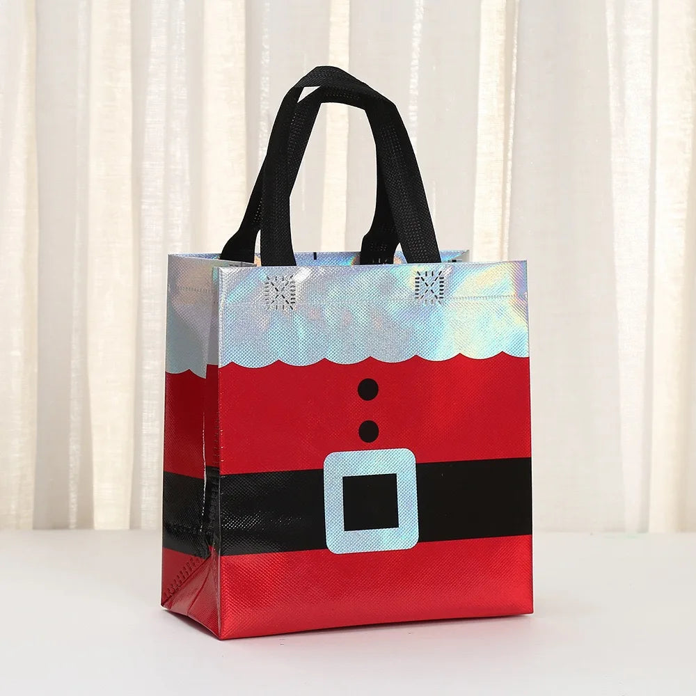 Christmas Non-Woven Tote Bag | Kids Gift & Reusable Storage