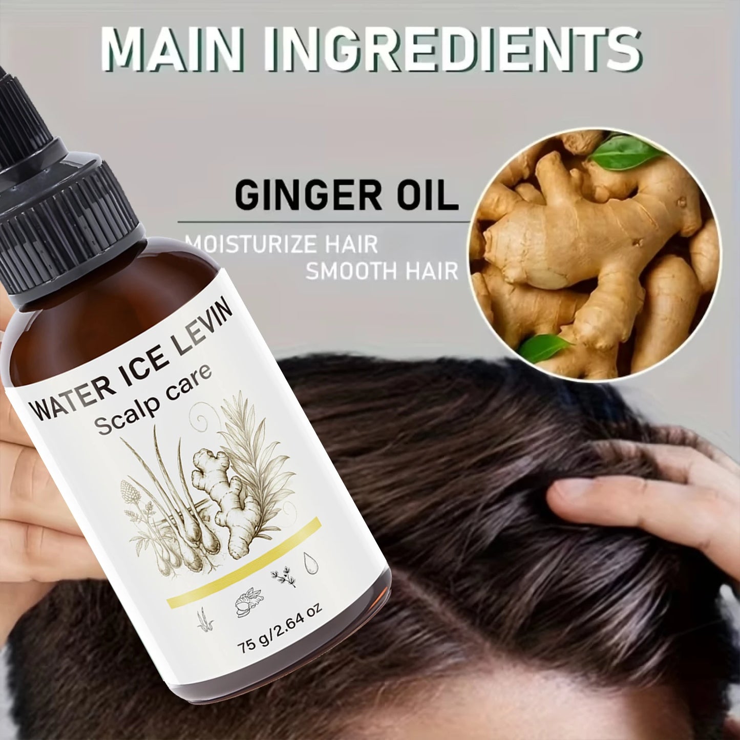Ginger Scalp Treatment Oil – Daily Hair & Scalp Care