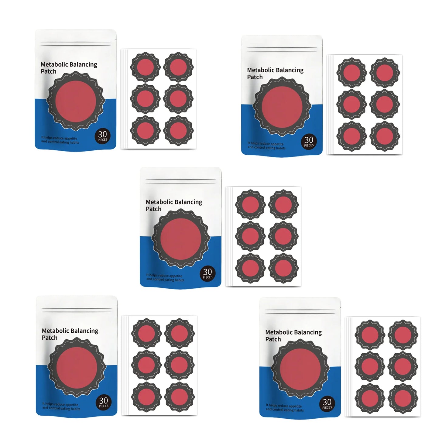 Jaysuing 30pc Body Care Patches – Breathable & Gentle Skin Patch