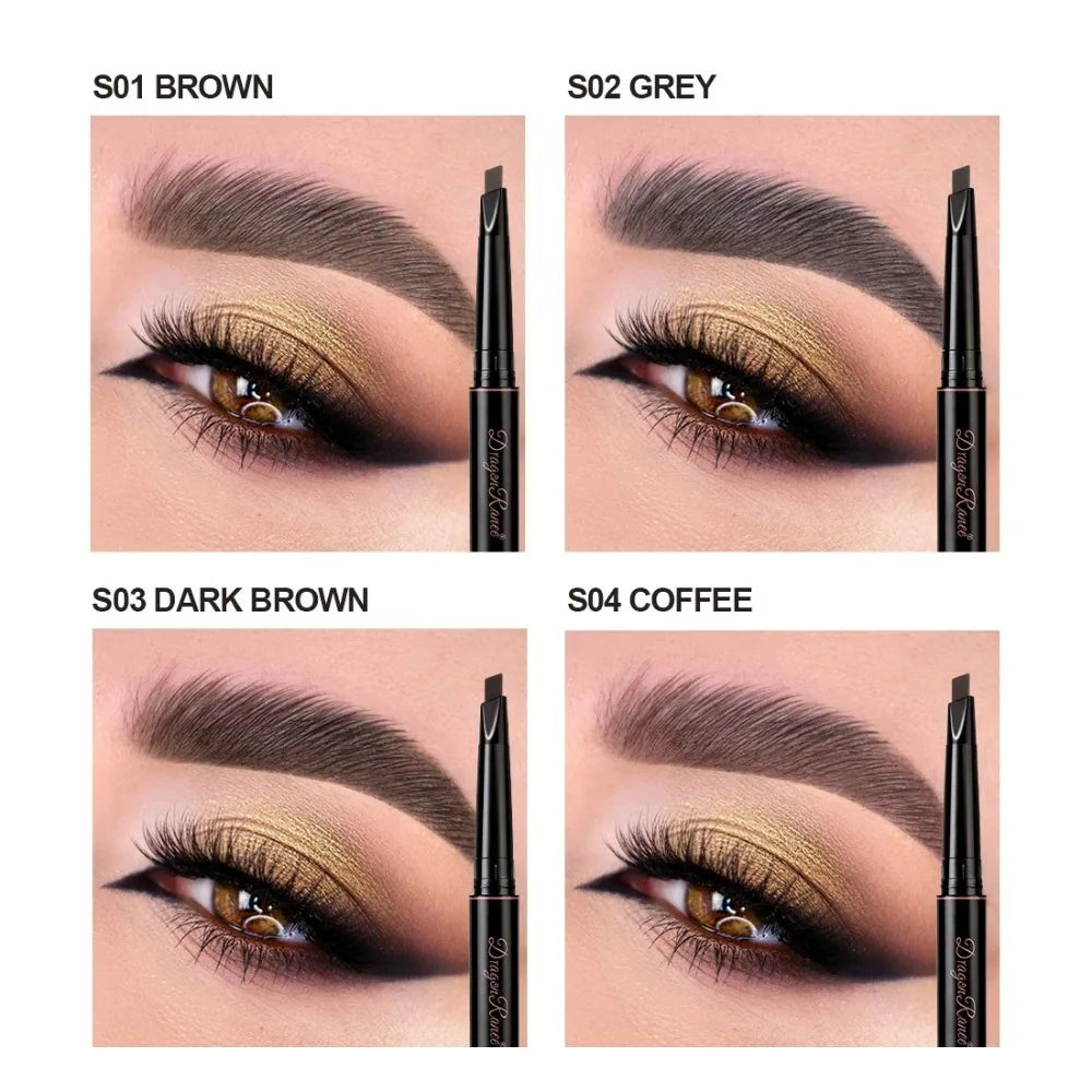2-in-1 Waterproof Eyebrow Pencil with Spoolie Brush | All Day