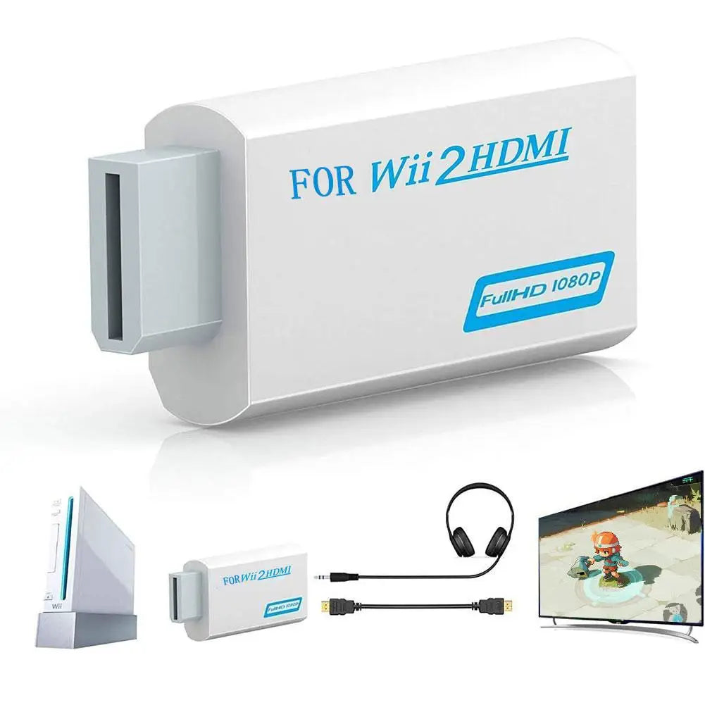 Wii To HDMI Converter Wii To HDMI Gaming Console Wii2 To HDMI High Definition Wii2HDMI Peaceful Pleasures Health and Wellness