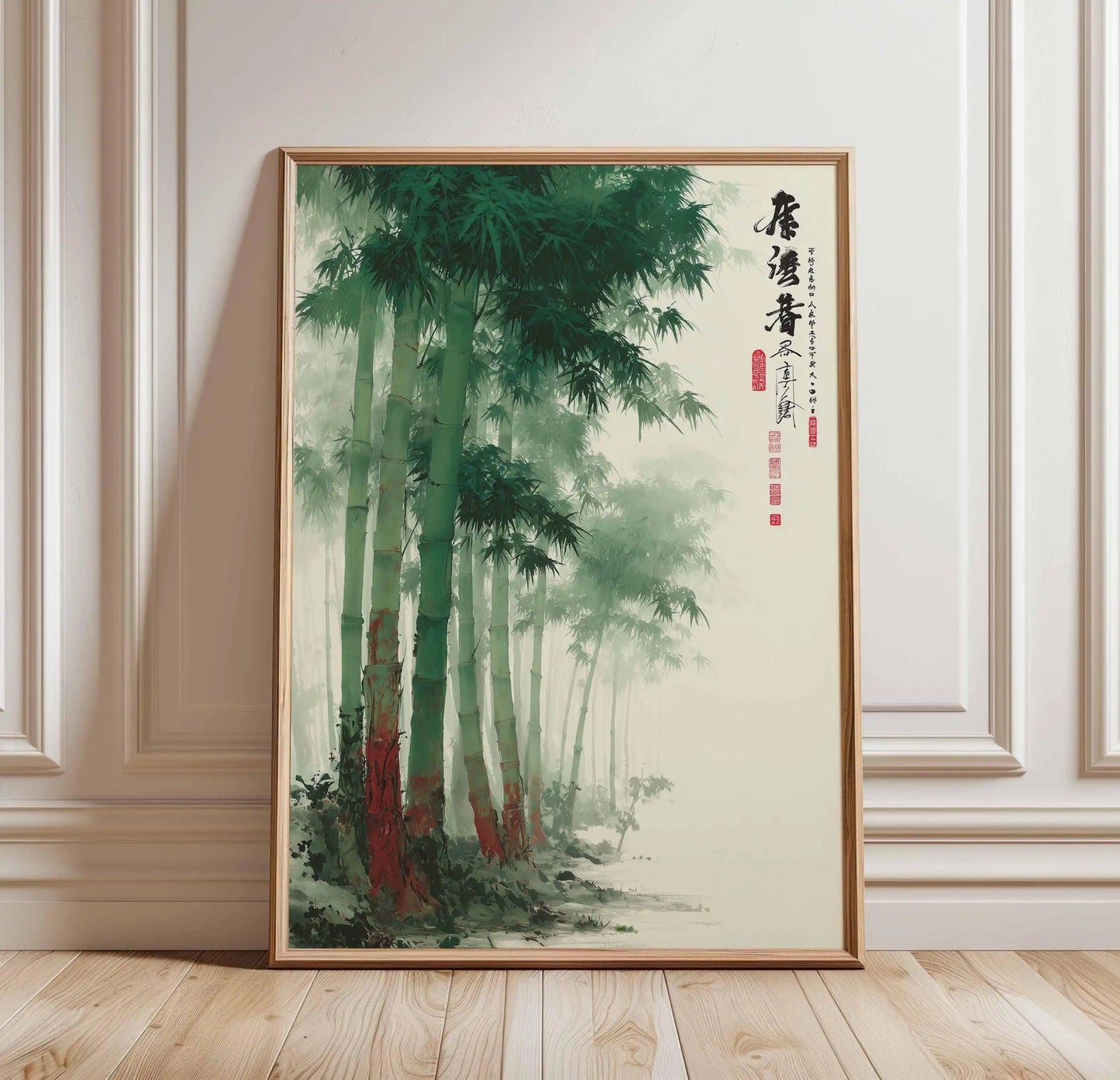 Japanese Crane Ukiyo-e Vintage Wall Art Canvas Print