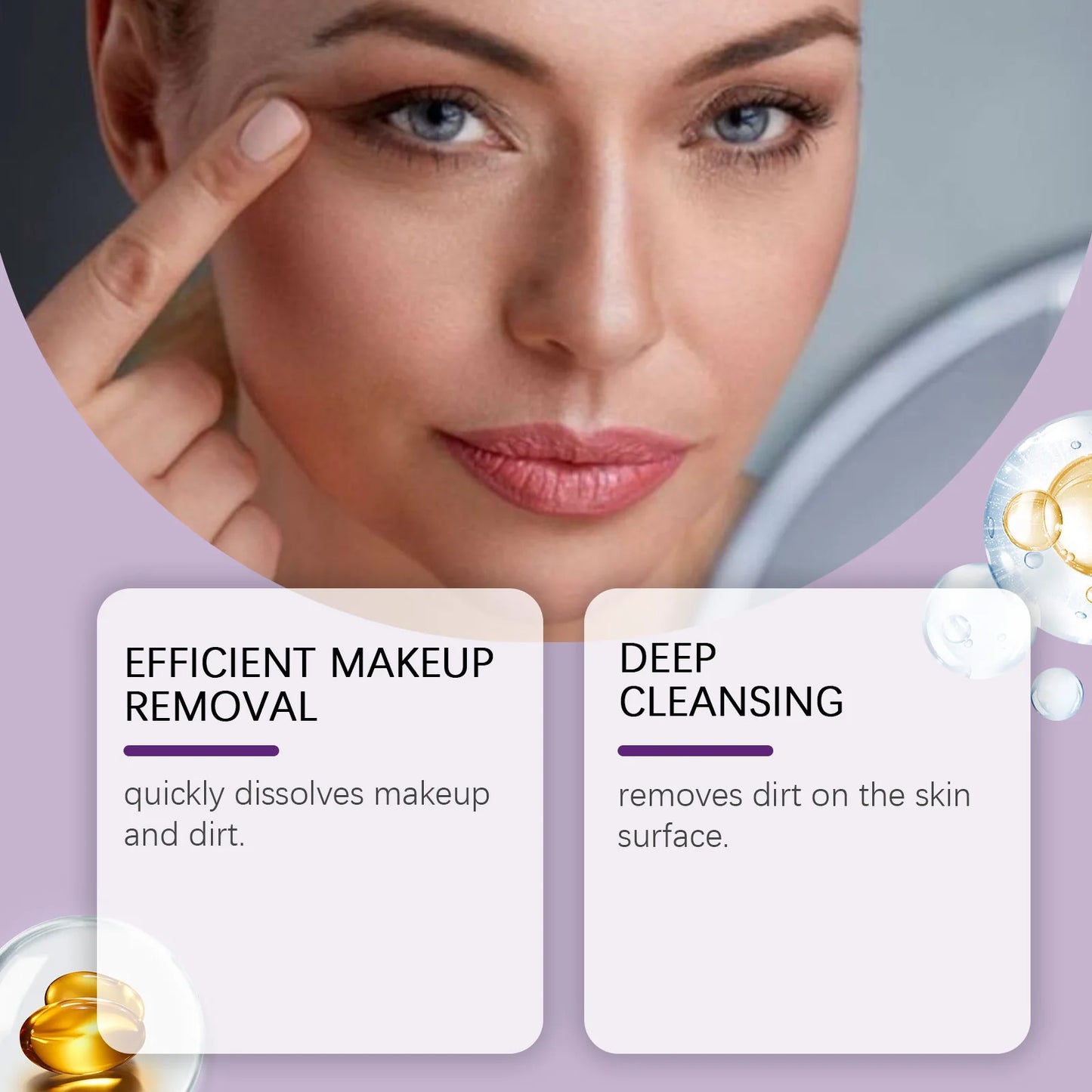 Grape Seed Cleansing Oil – Gentle Makeup Remover 100ml