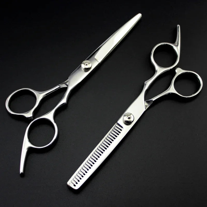 Hairdressing Scissors Professional High Quality Hair Cutting+Thinning Scissors Salon Shears Barber Scissors Shop Peaceful Pleasures Health and Wellness