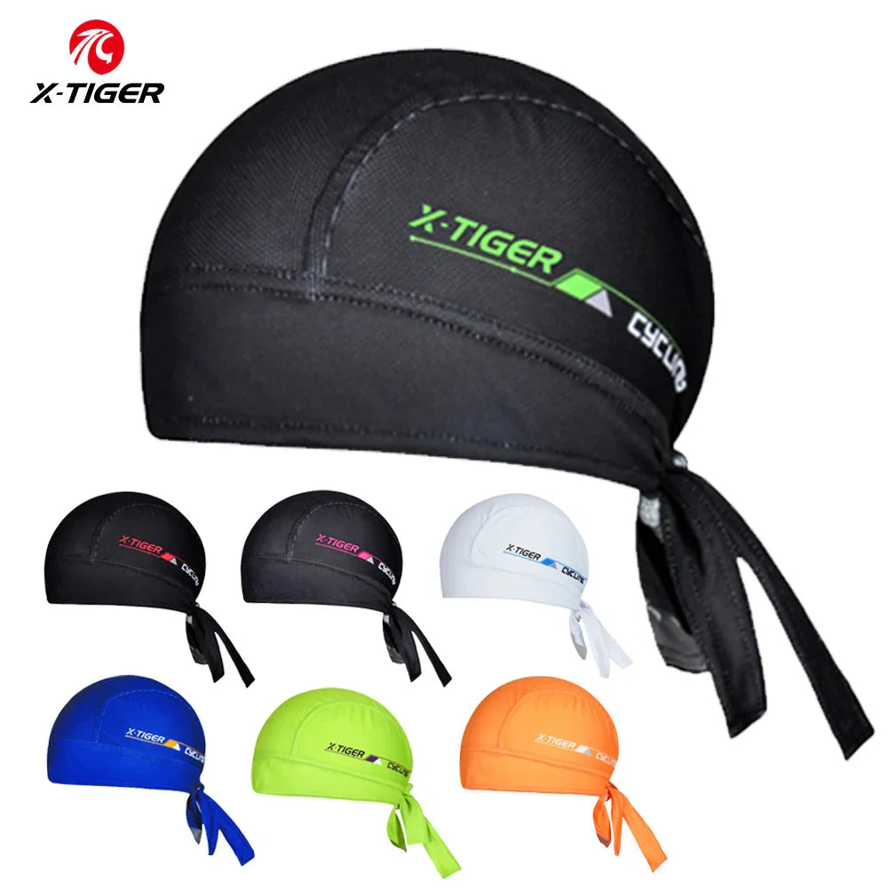 X-TIGER Cycling Bandana Cap – Breathable Quick-Dry MTB Headwear