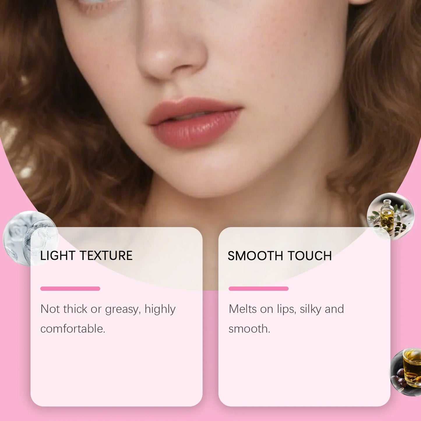 VIARELINE Moisturizing Lip Oil Balm – Healing & Non-Greasy
