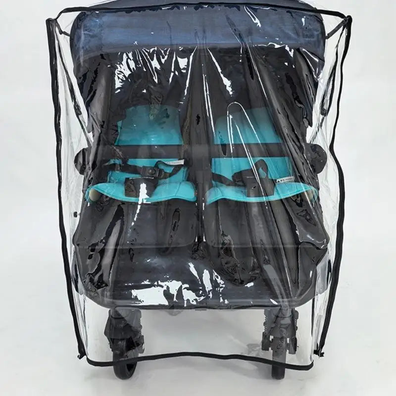 EVA Stroller Rain Cover | 360° Waterproof, Breathable & Pocket