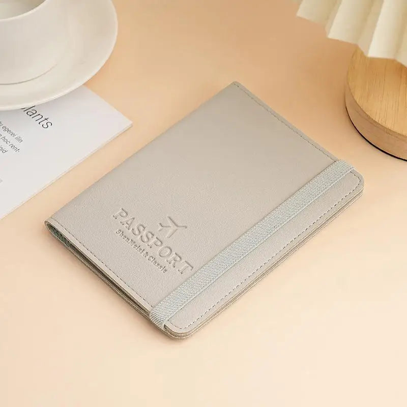 Waterproof PU Leather Passport Holder & Travel Wallet