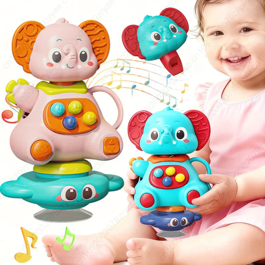 Baby Elephant Rattle Toy – Sensory Development for Infants Baby Rattle Toy Oasis Select
