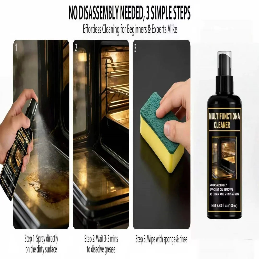 Oven & Kitchen Cleaner Spray – Grease Cutting Formula 100ml