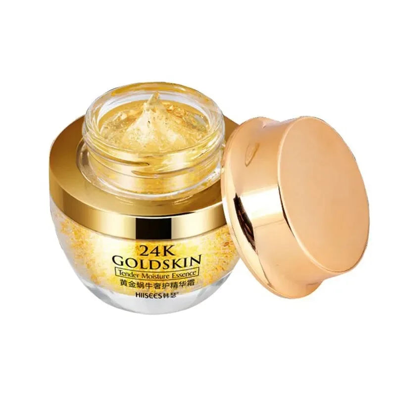 24K Gold Snail Collagen Face Cream | Brightening Anti-Aging 50ml