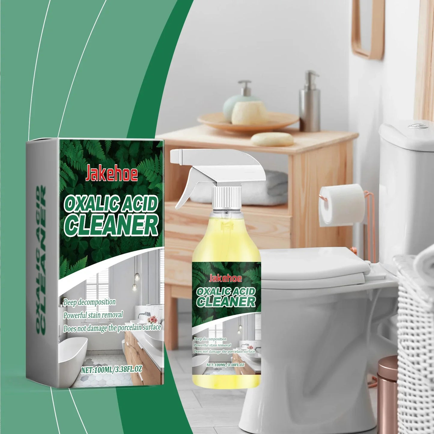 Jakehoe Oxalic Acid Toilet Cleaner – Urine & Stain Remover