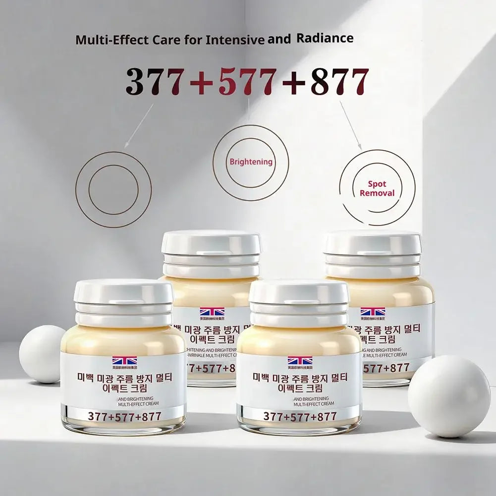 15gx4pcs 377 577 877 Nicotinamide Face Cream Whitening and Spot-Removing Dark Corrector Freckle Remove Multi-effect Cream Peaceful Pleasures Health and Wellness