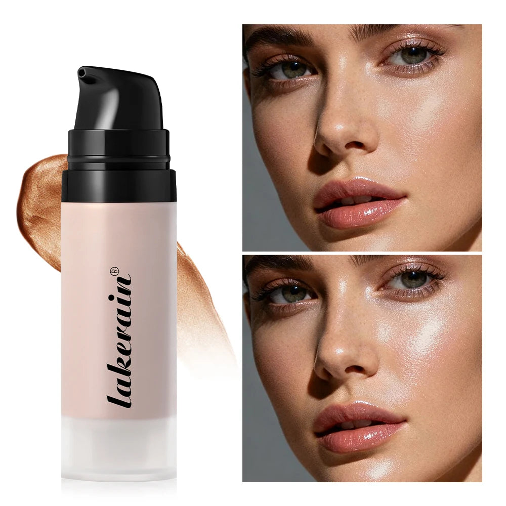 Glowy Super Gel Lightweight Dewy Multipurpose Llluminator Primer Highlight Foundation Moisturizing Nourish Non-Sticky Primer M Peaceful Pleasures Health and Wellness
