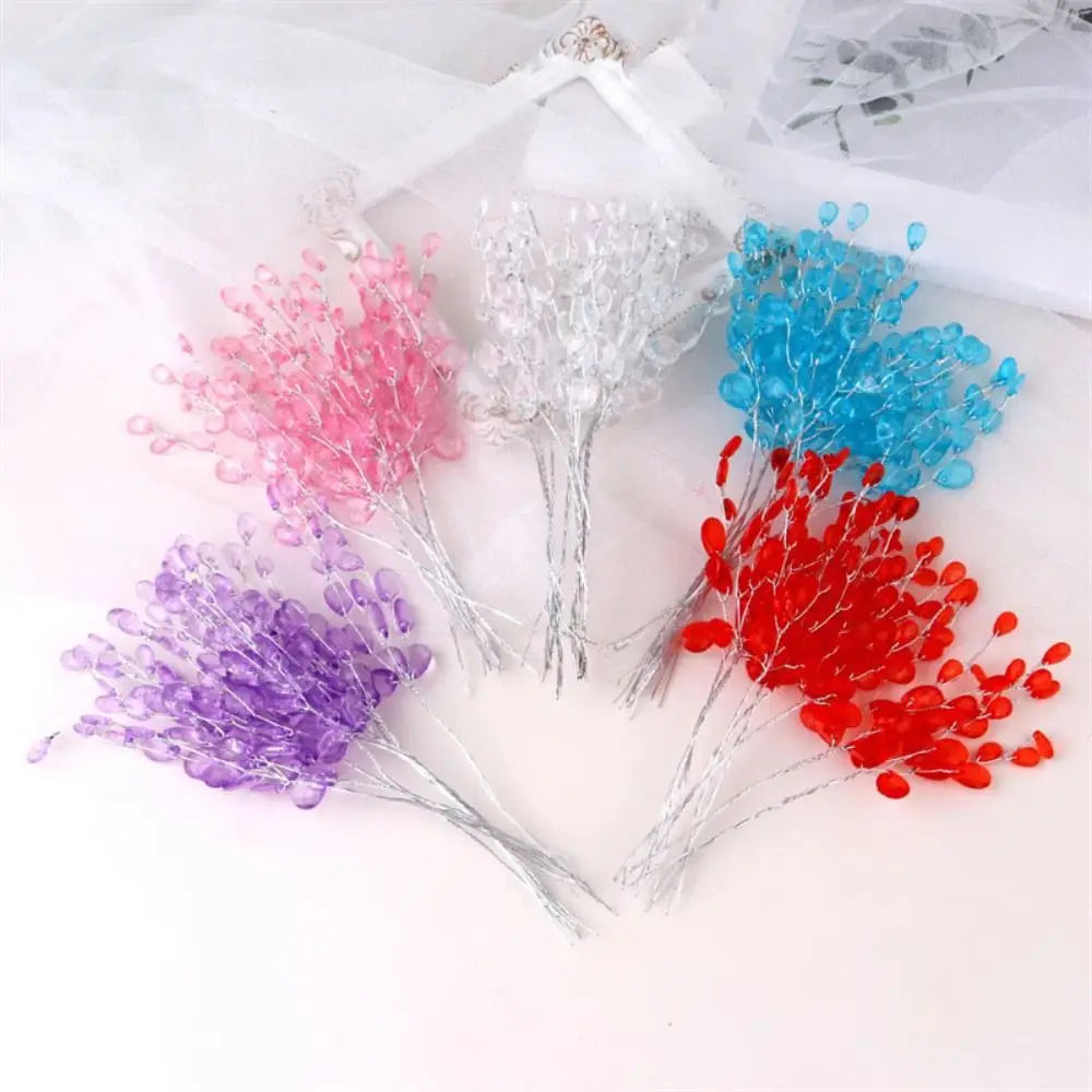50pcs Acrylic Crystal Bud Branches | DIY Wedding & Home Décor