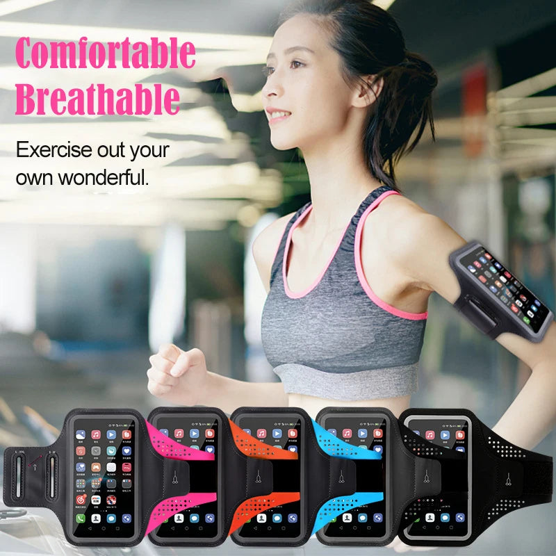 Sports Bag For Phone Armband For Sports Cell Phone Accessories Woman mp3/mp4 Bags Hand Bag Lycra Armband For Running Waterproof Peaceful Pleasures Health and Wellness