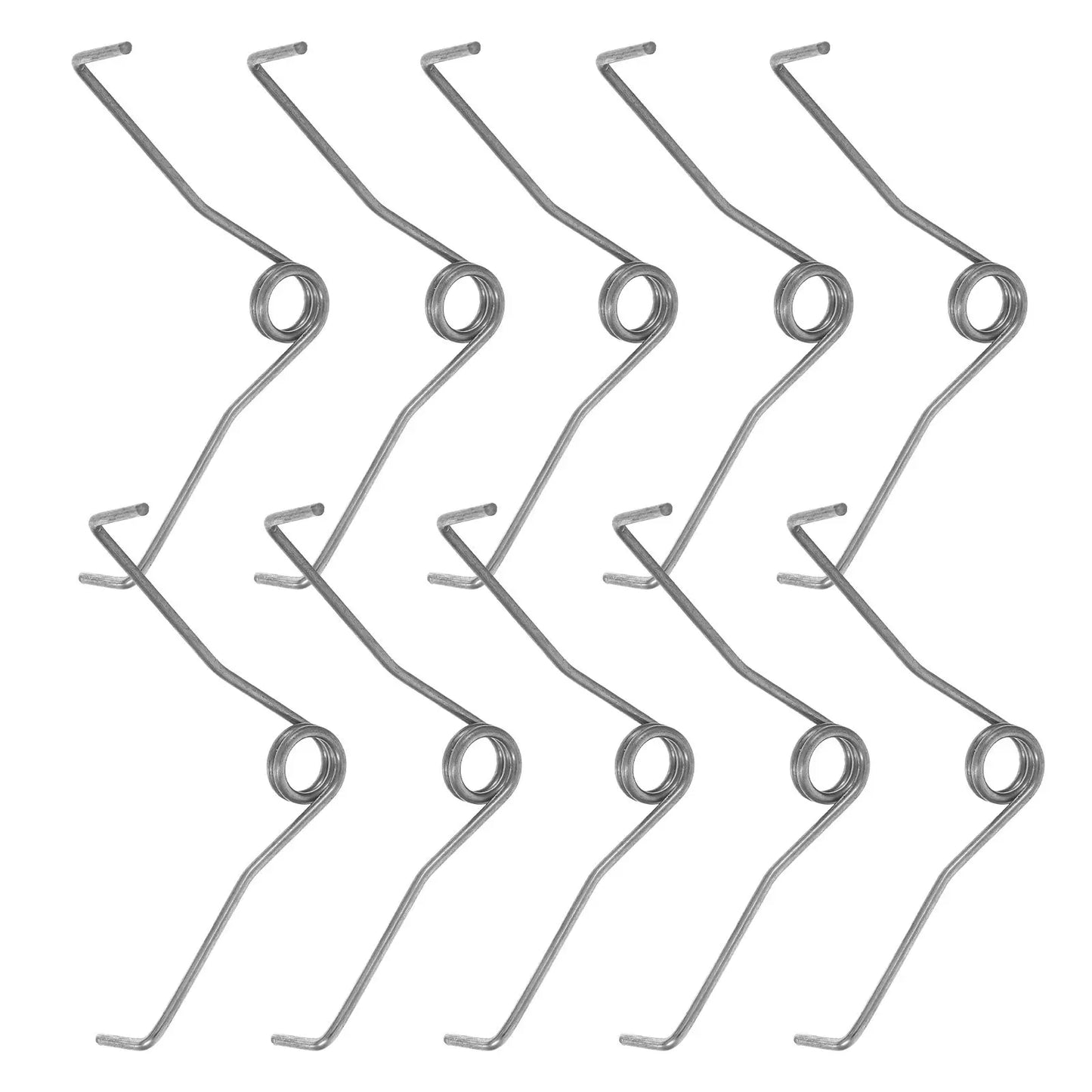10Pcs V-Shaped Pruning Shears Springs for Garden Tools High-Performance Pruner Replacement Springs Automatic Rebound Garden Peaceful Pleasures Health and Wellness Default Title