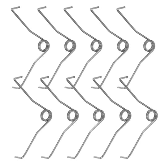 10Pcs V-Shaped Pruning Shears Springs for Garden Tools High-Performance Pruner Replacement Springs Automatic Rebound Garden Peaceful Pleasures Health and Wellness Default Title