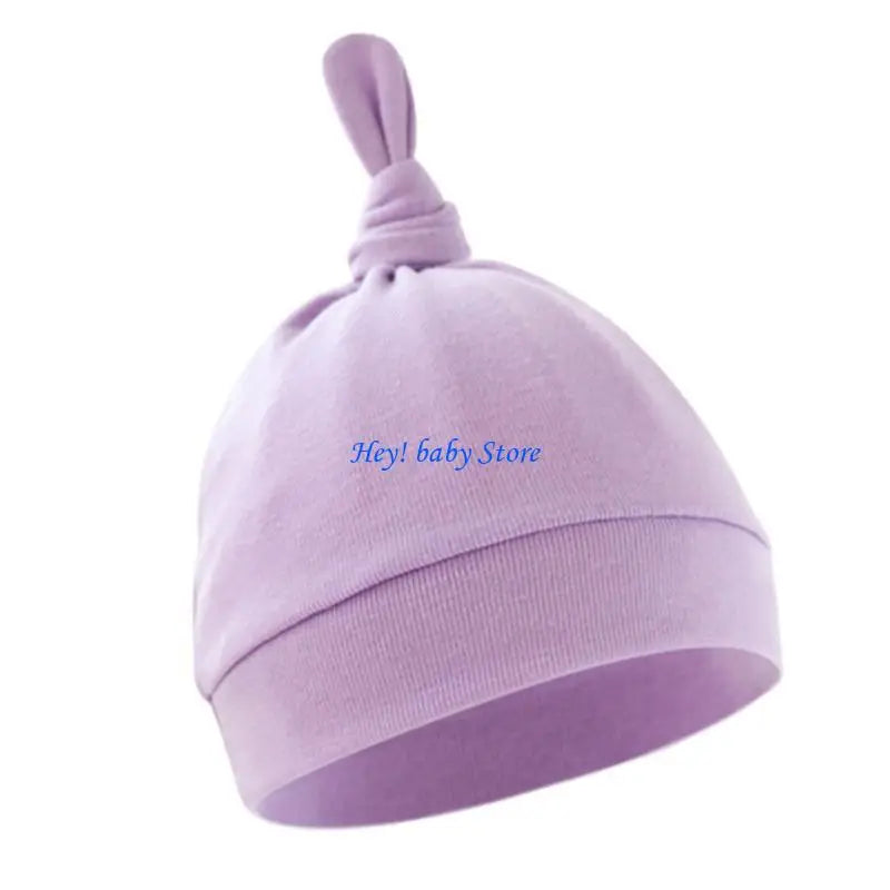 Cotton Baby Bonnet Earflap Hat | Soft Infant Cap 0–6 Months