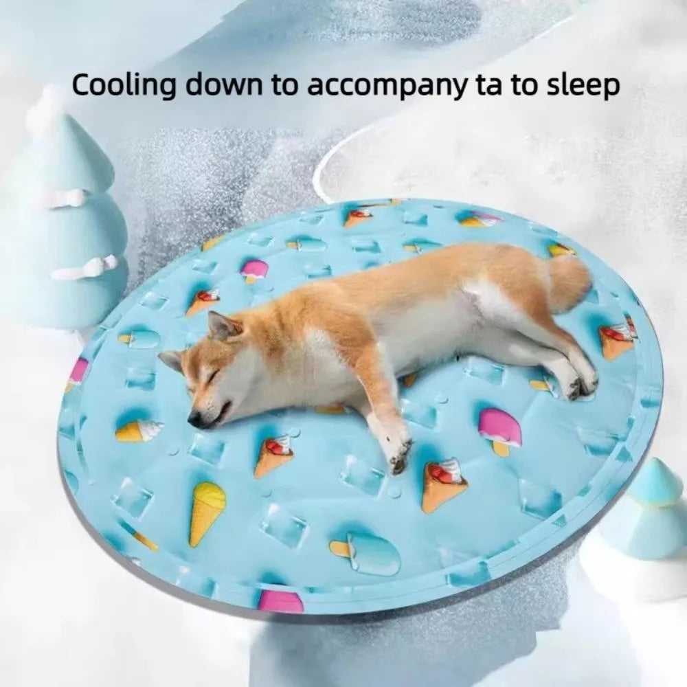 Washable Dog Cooling Mat | Non-Slip Anti-Scratch Pet Pad