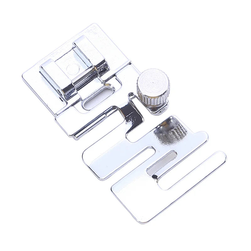 Sewing Machine Presser Foot Foot Set with Hemming Guide and Needle Threader for Household Electric Sewing Machines Peaceful Pleasures Health and Wellness