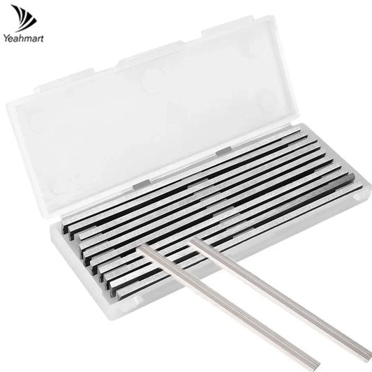 10/20/50/100PC Carbide Planer Blades For Cutting Soft Hard Woods Ply-wood Board for Woodworking Machinery Parts 82 x 5.5 x 1.2mm Peaceful Pleasures Health and Wellness