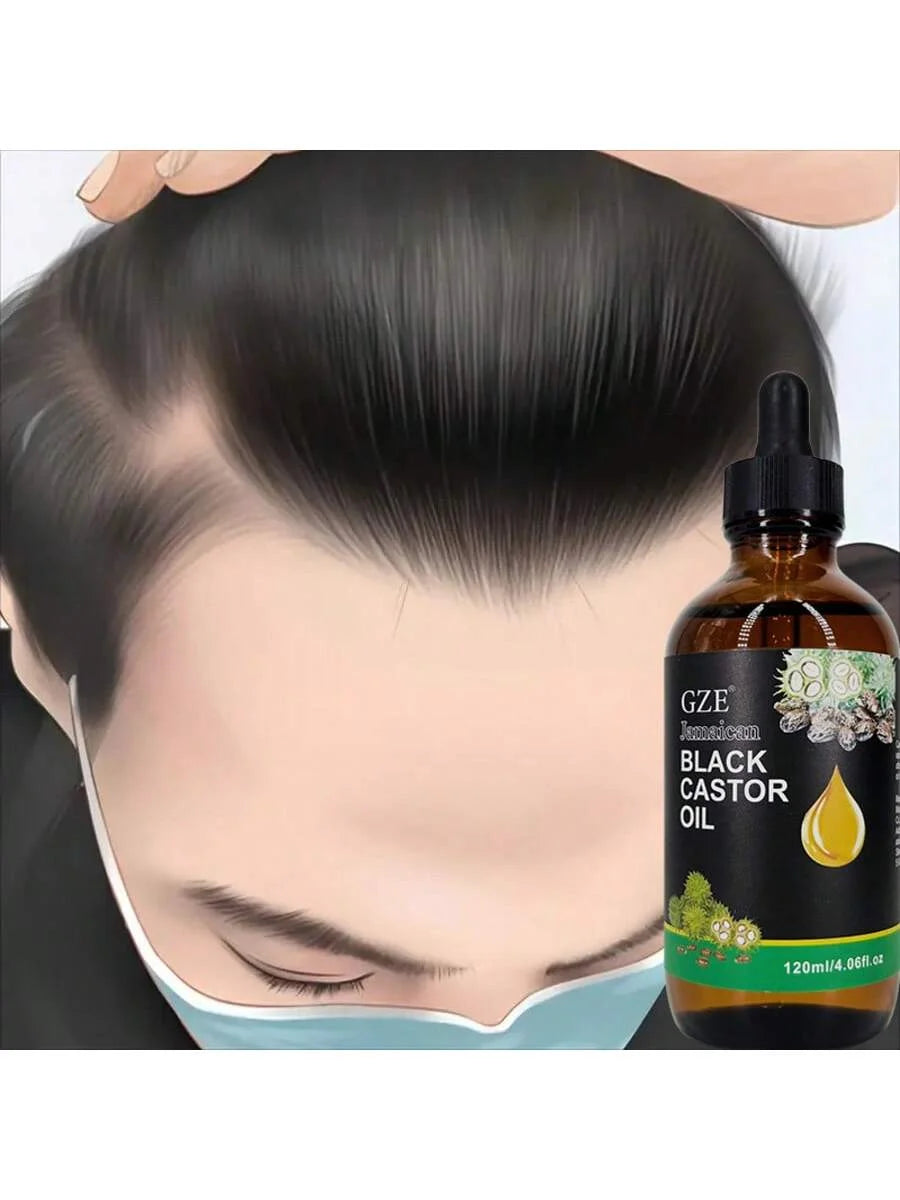 GZE Jamaican Black Castor Oil – Hair, Lash & Scalp Care Hair & Lash Oil Peaceful Pleasures Health and Wellness