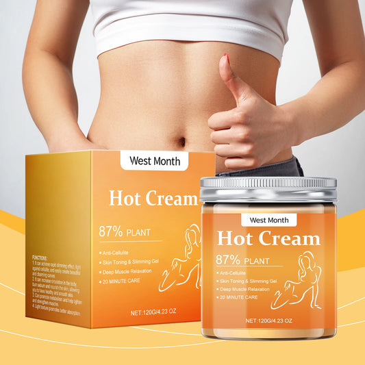 WEST MONTH Hot Compress Massage Cream – Thermal Skin Tightening