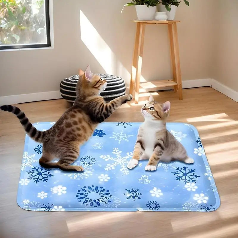 Dog Cooling Mat Summer Pet Cold Bed Extra Large For Small Big Dogs Pet Accessories Cat Durable Blanket Sofa Cat Ice Pad Blanket Peaceful Pleasures Health and Wellness