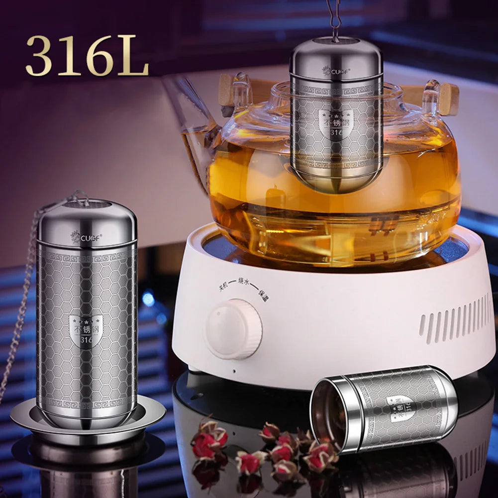 Stainless Steel Tea Infuser Ball – Fine Mesh Loose Leaf Strainer
